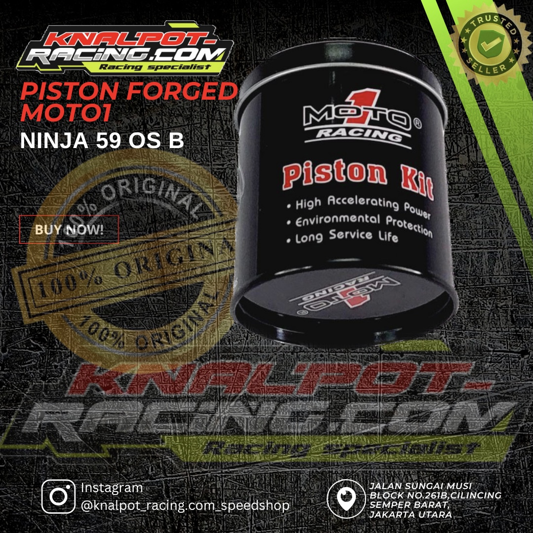 PISTON FORGED MOTO1 NINJA 59 OS B